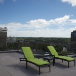 luxury condo roof deck furniture