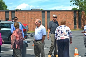 ice cream social at corporate plaza, one of our 2 albany office parks