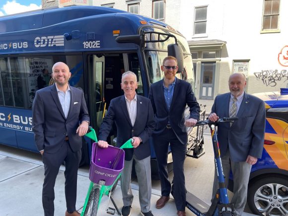 CDTA, Rosenblum Development, and the City of Troy Unveil Green Initiatives to Celebrate Earth Day