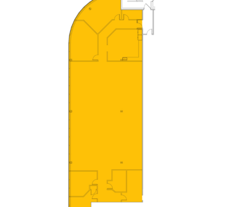5,806 SF 1st Floor Office Space Floor Plan