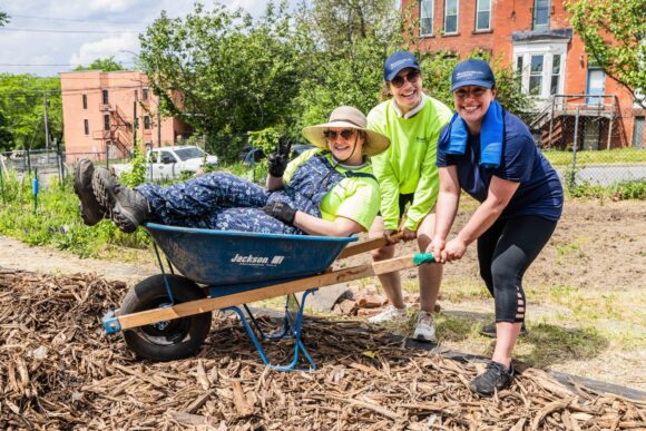 Digging In! Rosenblum at Capital Roots Troy Garden